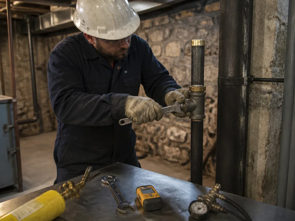 Gas Line Repair