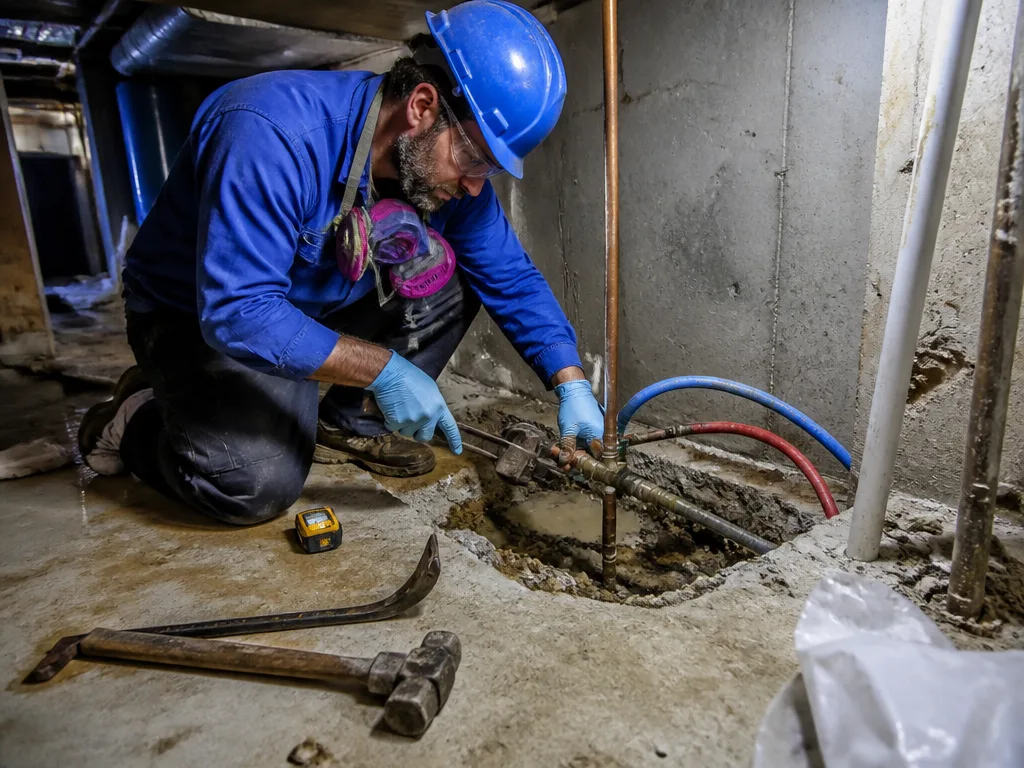 Slab Leak Repair