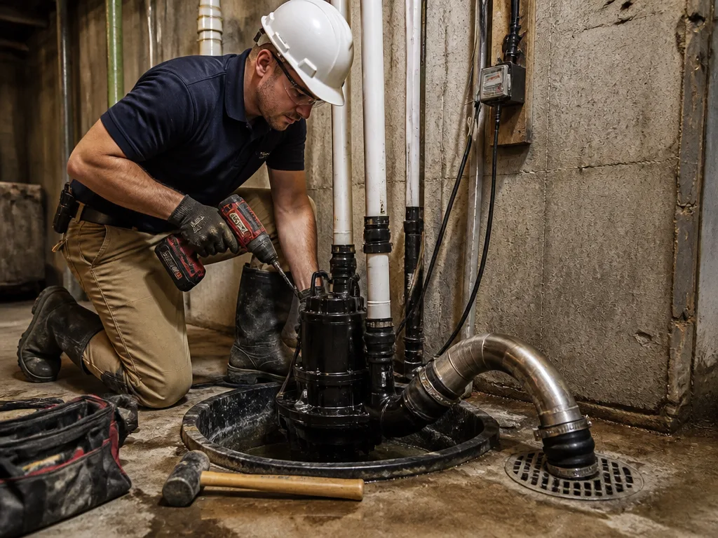 Sump Pump Installation